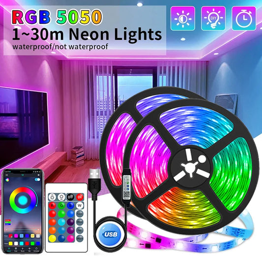 Les bandes lumineuses LED USB