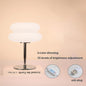 Bedroom bedside lamp creamy style table lamp USB plug tri color dimming living room study atmosphere light