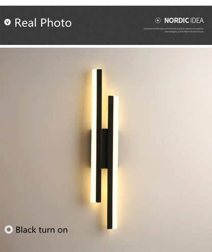 Applique murale LED moderne, tube en cuivre, abat-jour en acrylique, éclairage d'intérieur pour salon, couloir