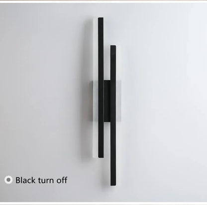 Applique murale LED moderne, tube en cuivre, abat-jour en acrylique, éclairage d'intérieur pour salon, couloir