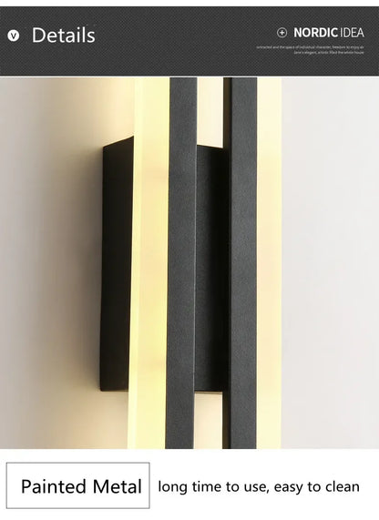 Applique murale LED moderne, tube en cuivre, abat-jour en acrylique, éclairage d'intérieur pour salon, couloir