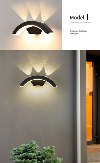 Luminaire mural LED à détecteur de mouvement